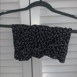 Brandy Melville Floral Tube Top